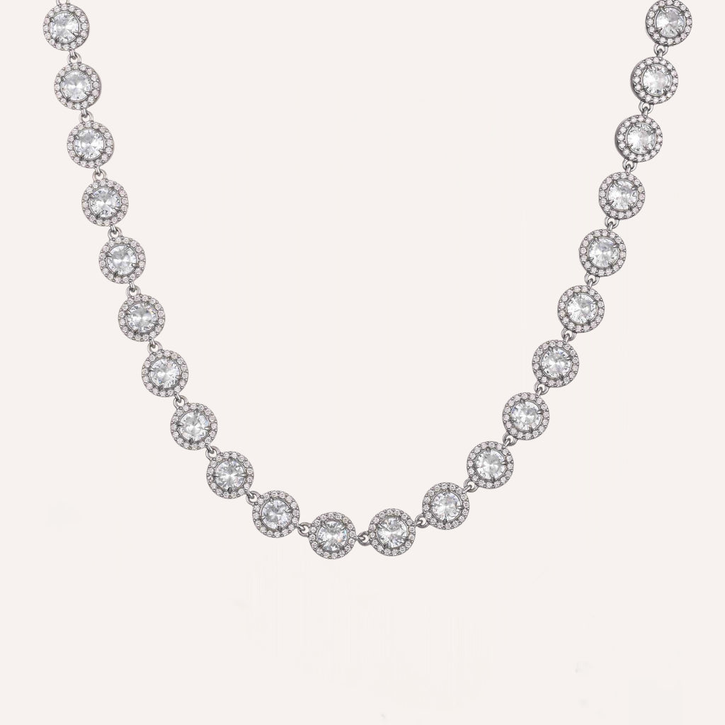 Collana tennis con zirconi – Tennis Eternity