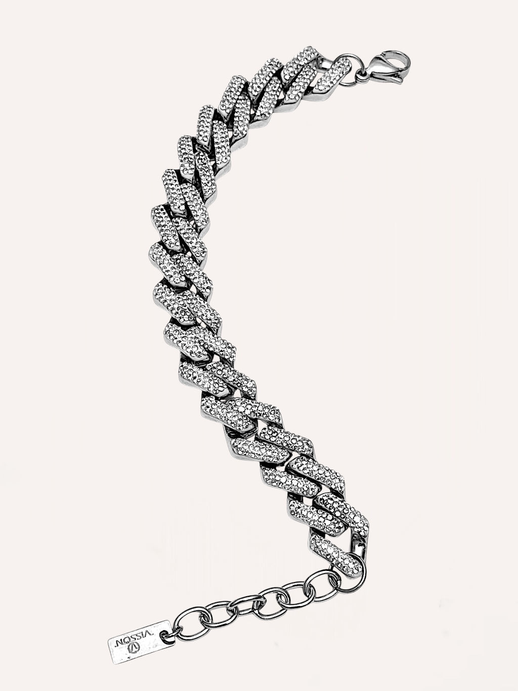 Bracciale a catena pavé – Bracciale Bold Shine