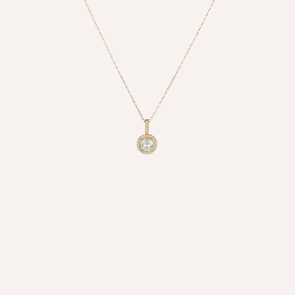 Collana con pendente punto luce tondo – Collana Imperiale