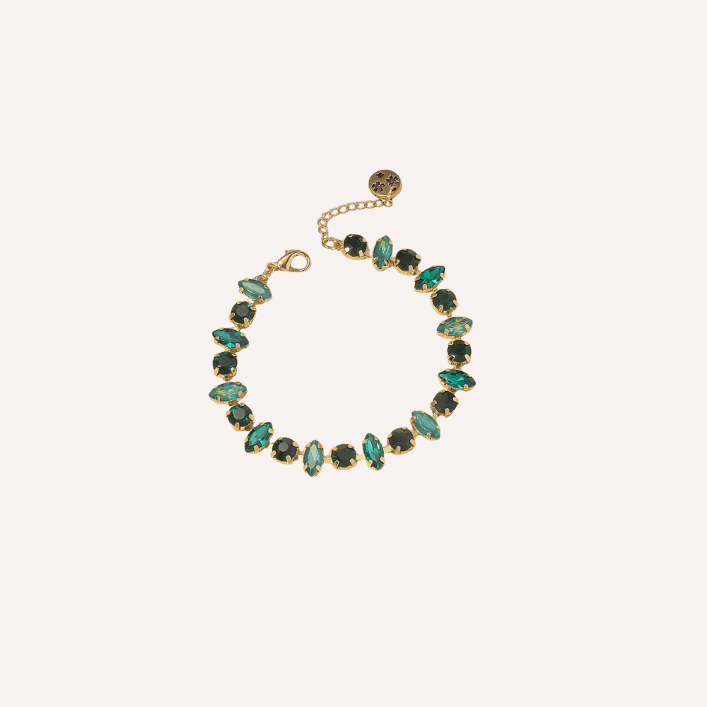 Bracciale con cristalli multiforma – Bracciale Eden