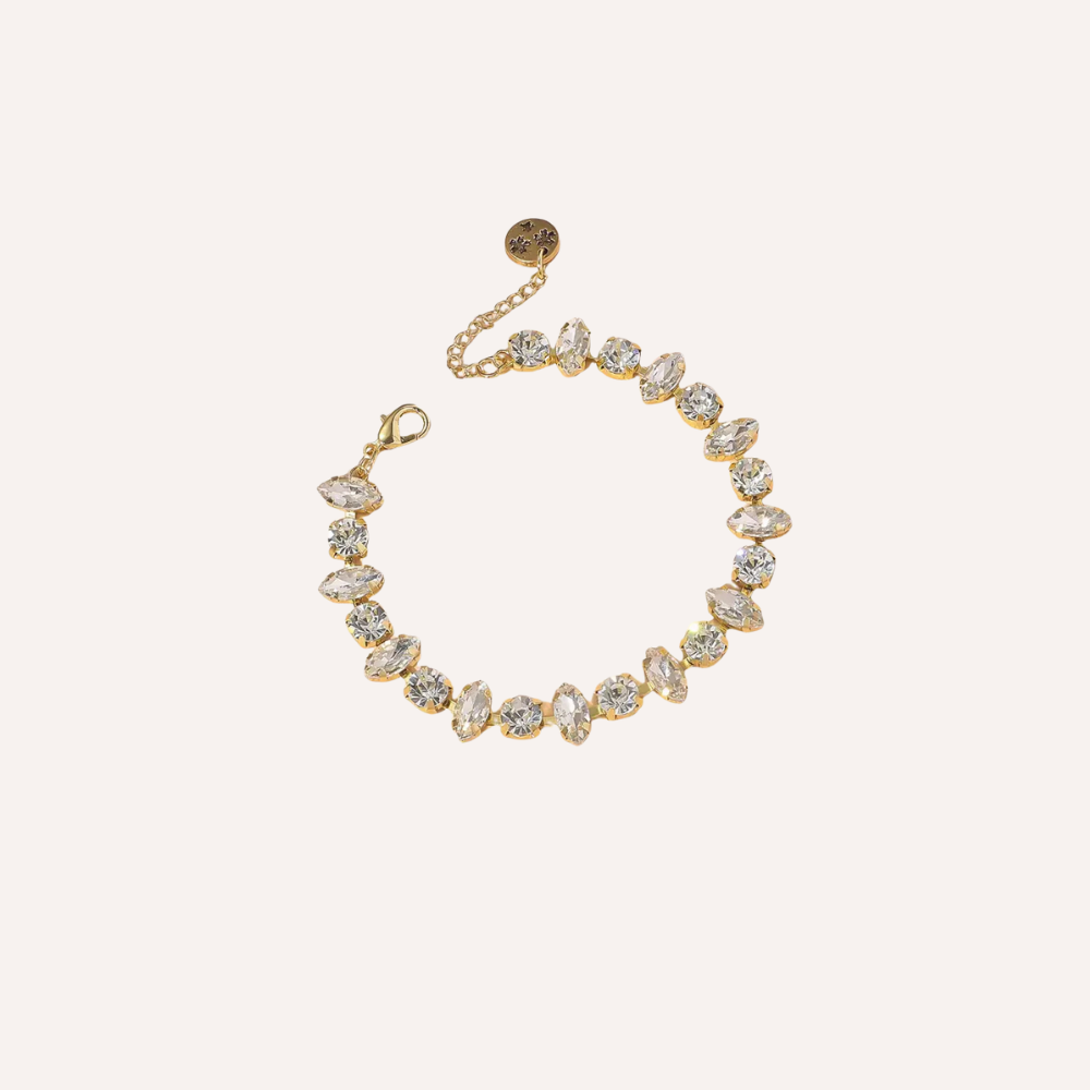 Bracciale con cristalli multiforma – Bracciale Eden