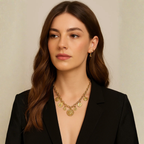 Collana con charms a moneta – Minerva