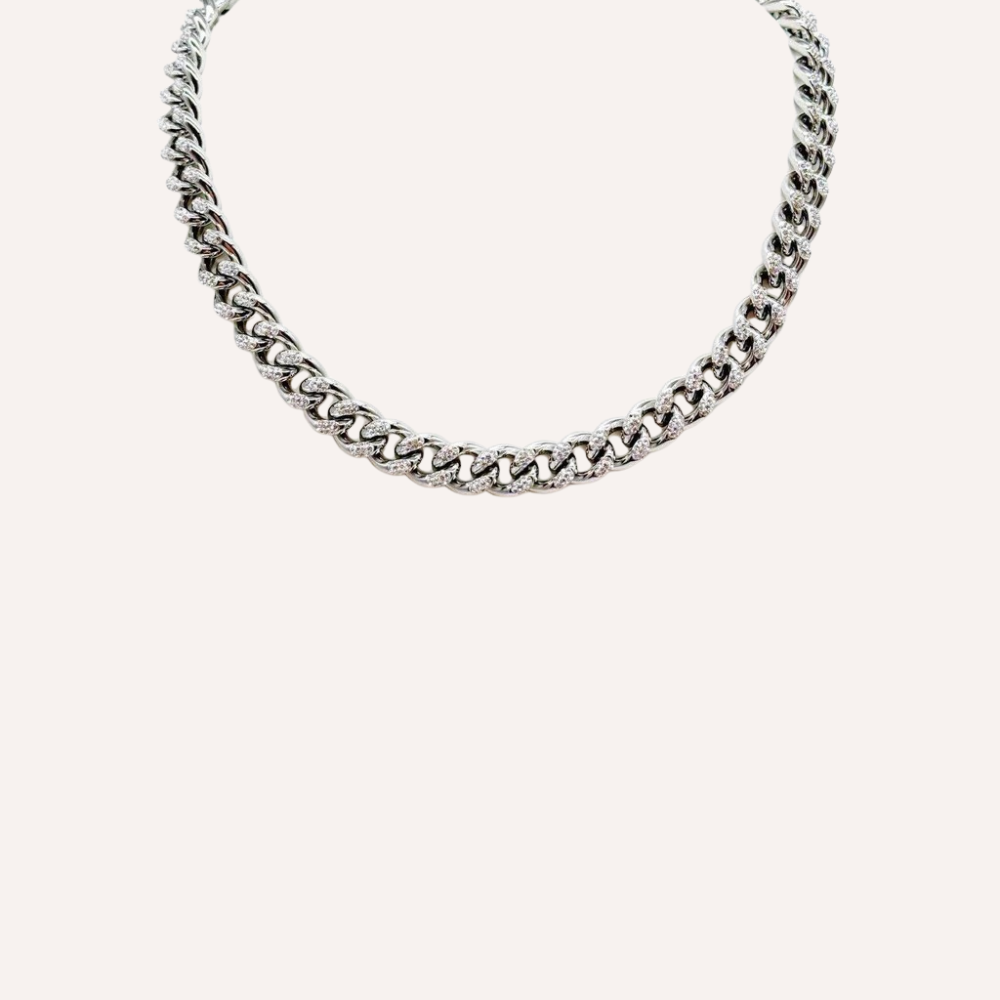 Collana a catena diamantata –  Collana Chain Luxe