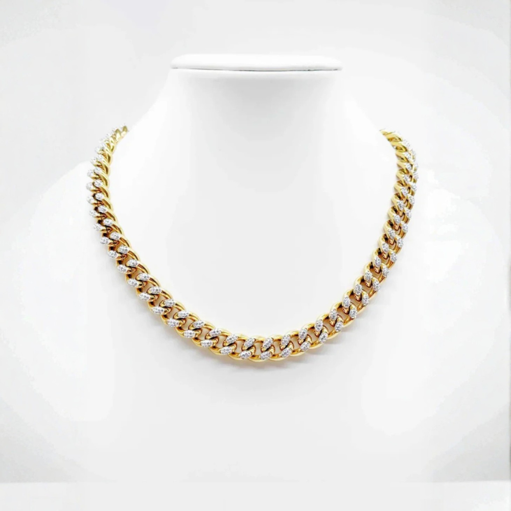 Collana a catena diamantata –  Collana Chain Luxe
