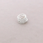 Set di anelli elastici con cristalli – Anelli Spark