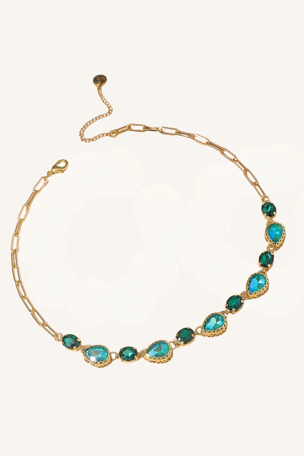 Collana con cristalli turchesi – Collana Coral Bay