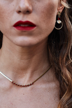 Collana con cristalli colorati – Collana Iris