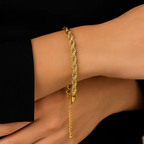Bracciale a corda intrecciata – Rope Chain