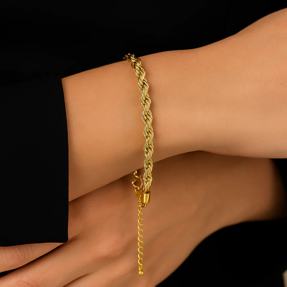 Bracciale a corda intrecciata – Rope Chain