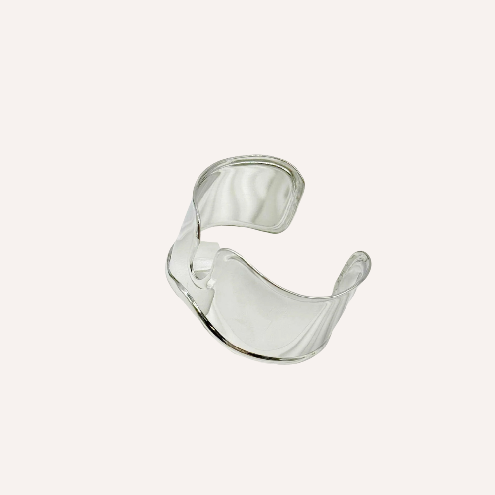 Bracciale rigido effetto fluido – Wave Cuff