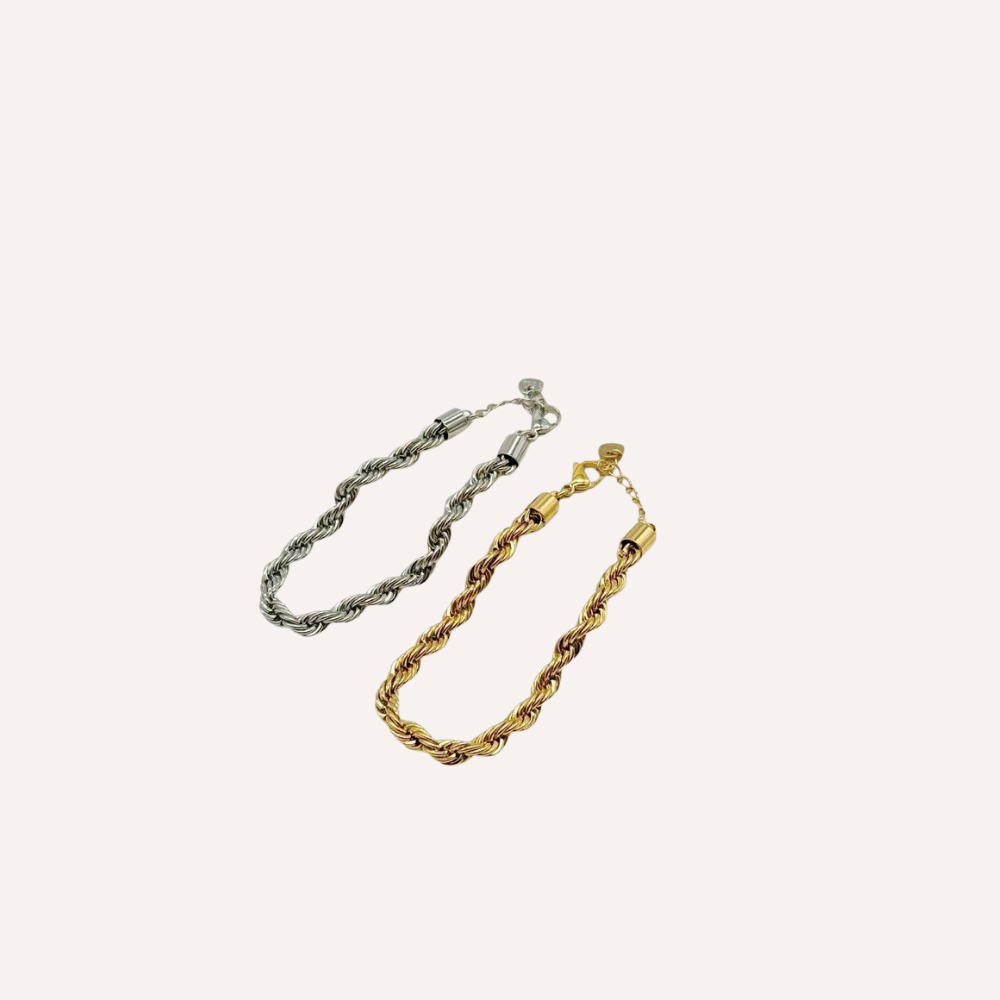 Bracciale a corda intrecciata – Rope Chain