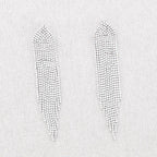 Orecchini pendenti a cascata di cristalli – Orecchini Stardust