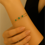 Bracciale dorato con pietre – Mirò