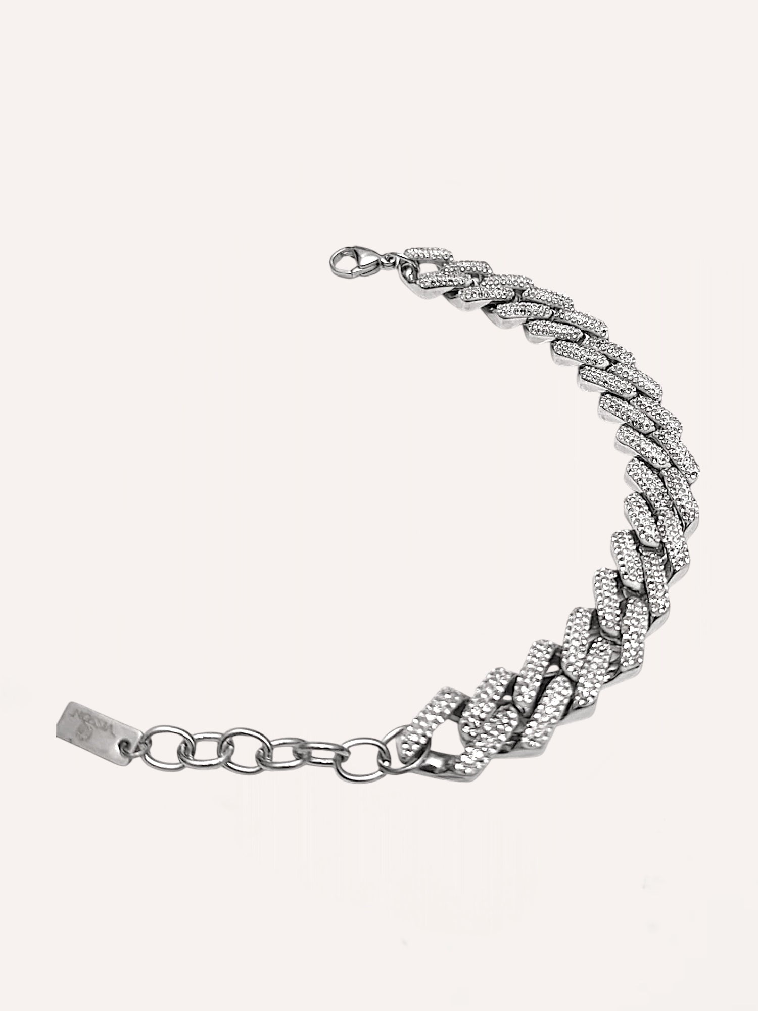 Bracciale a catena pavé – Bracciale Bold Shine