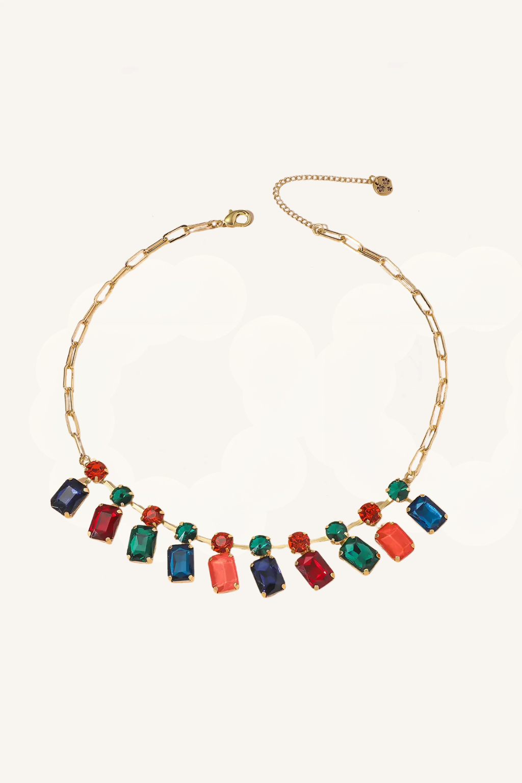 Collana con cristalli colorati – Collana Ofelia