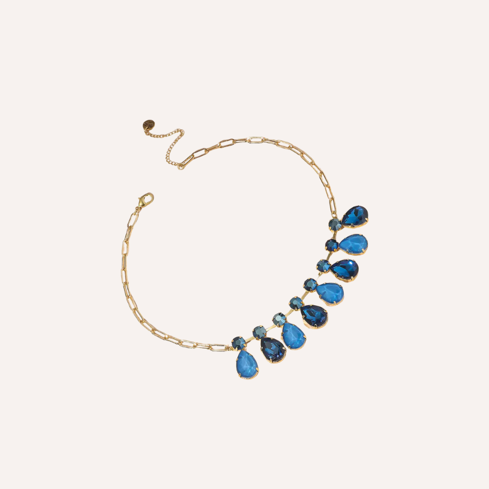Collana con cristalli colorati – Collana Siren