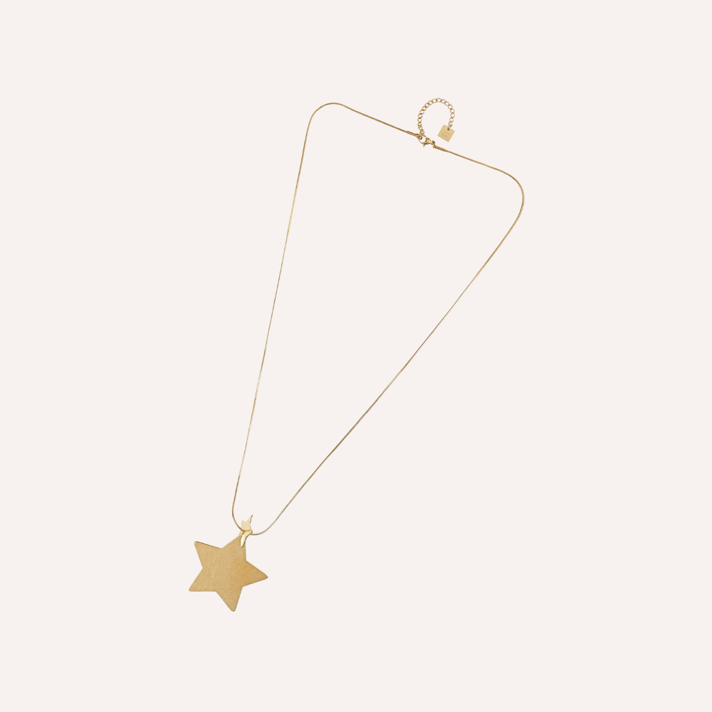 Collana con pendente a stella – Stella Dorata