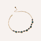 Collana con cristalli turchesi – Collana Coral Bay