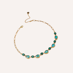 Collana con cristalli turchesi – Collana Coral Bay