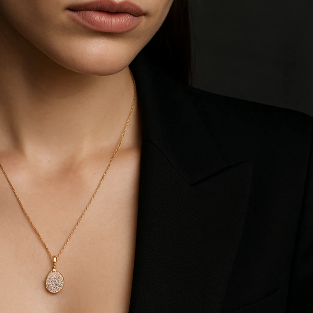 Collana con pendente a goccia – Collana Dewdrop