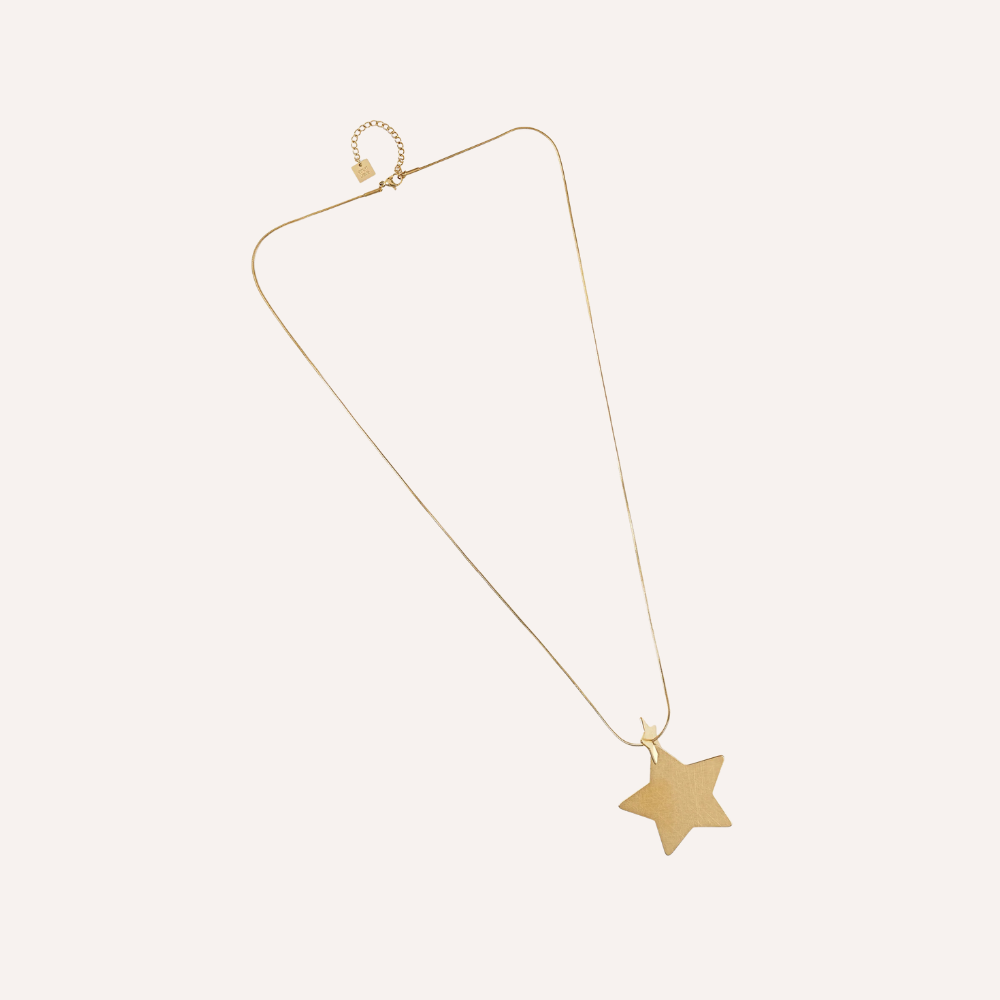 Collana con pendente a stella – Stella Dorata