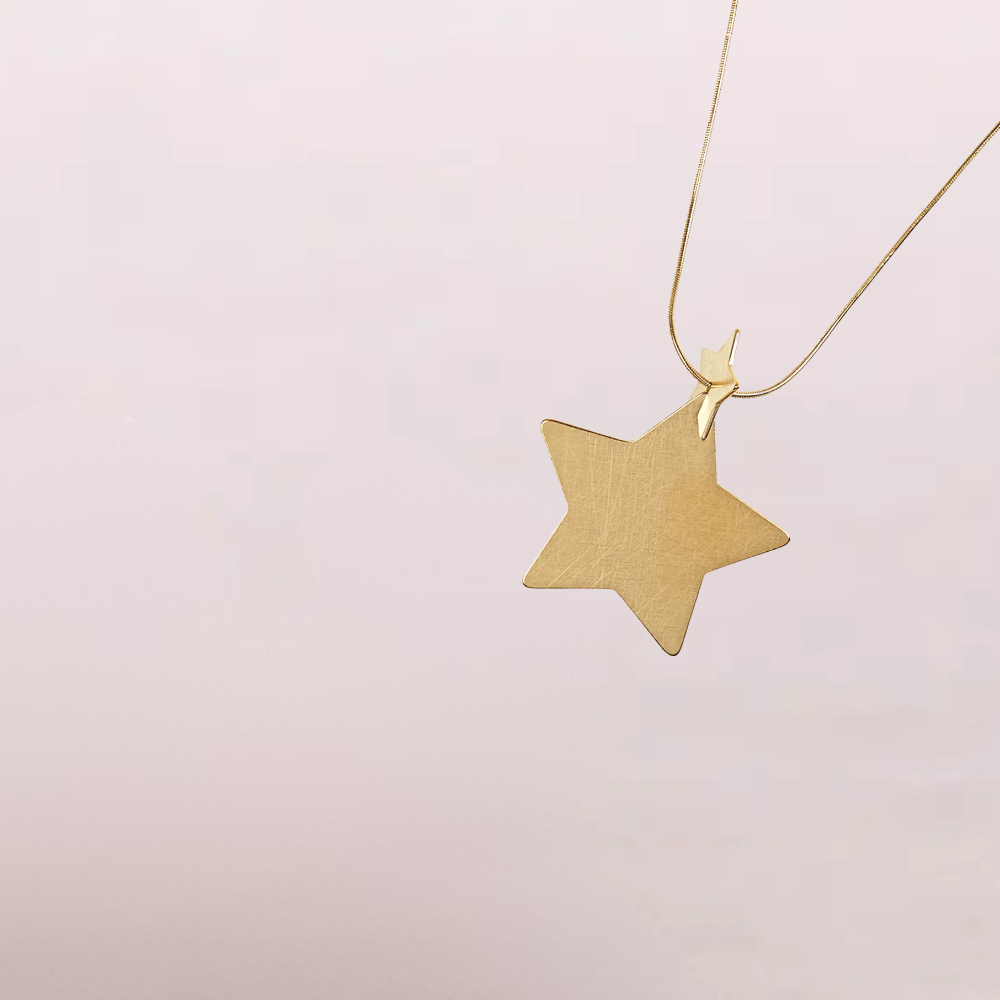 Collana con pendente a stella – Stella Dorata