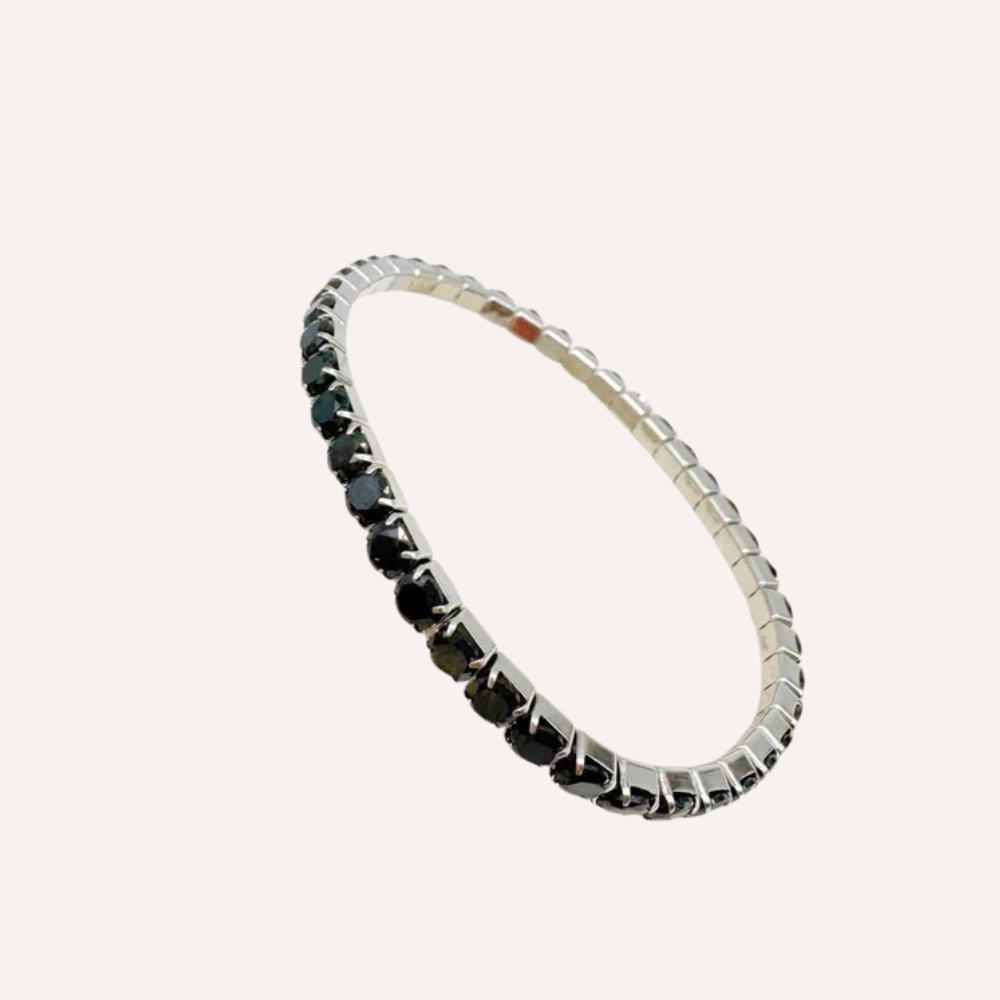 Bracciali tennis con zirconi colorati grandi – Tennis Luxe
