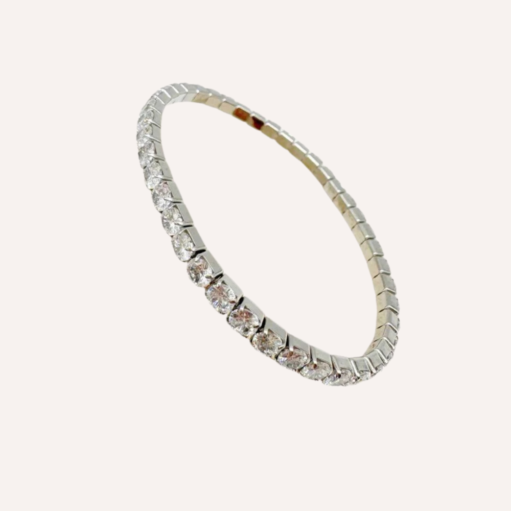 Bracciali tennis con zirconi colorati grandi – Tennis Luxe