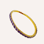 Bracciali tennis con zirconi colorati grandi – Tennis Luxe
