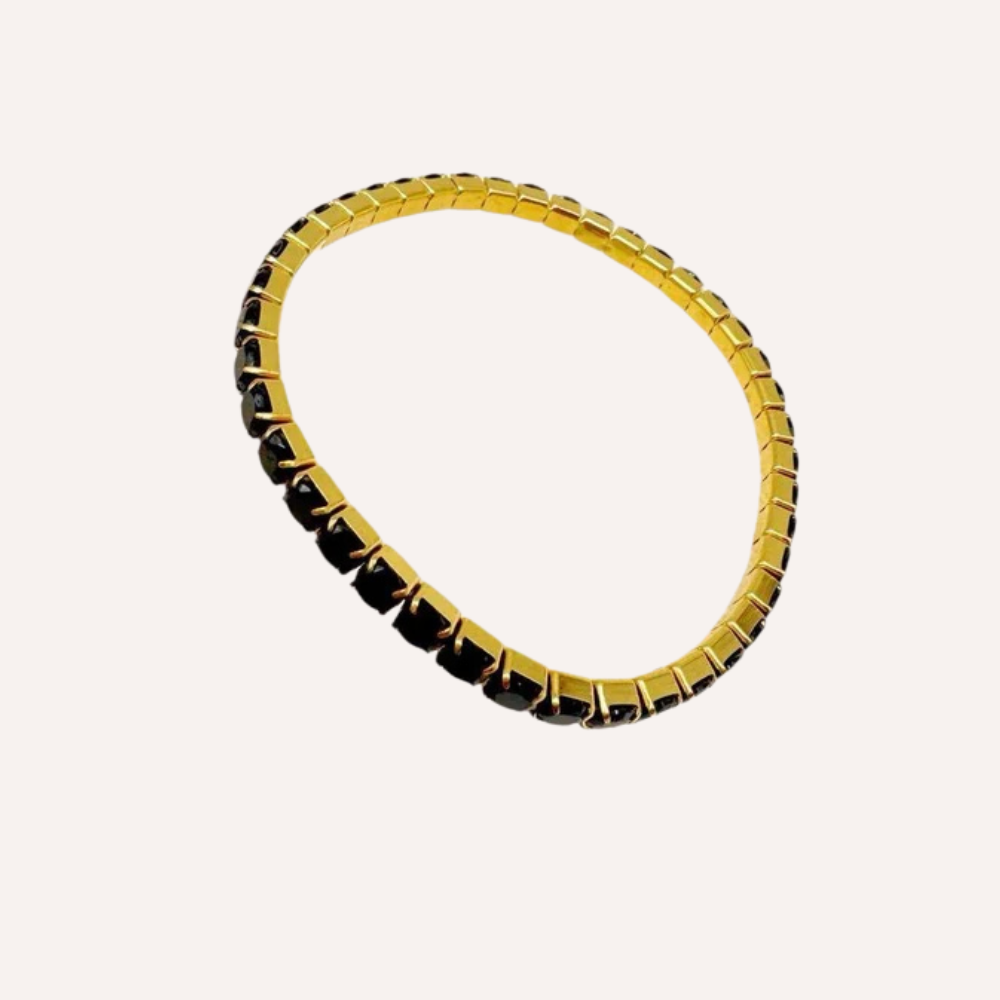 Bracciali tennis con zirconi colorati grandi – Tennis Luxe