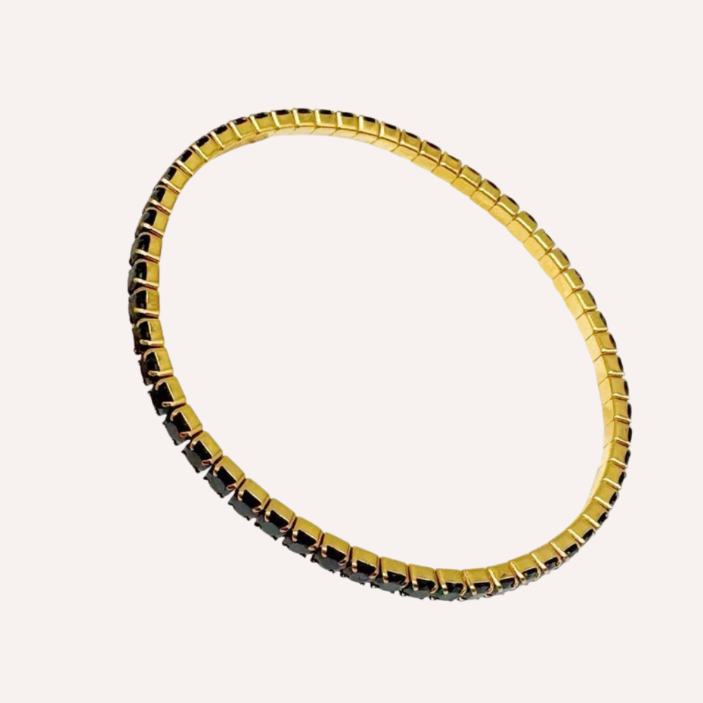 Bracciali tennis con zirconi colorati piccoli – Tennis Luxe