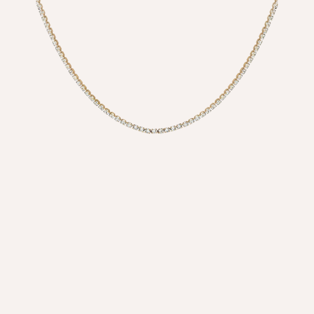 Collana tennis girocollo – Collana Luce Preziosa