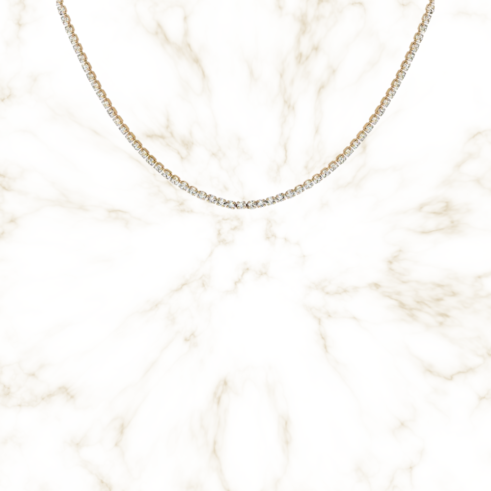 Collana tennis girocollo – Collana Luce Preziosa