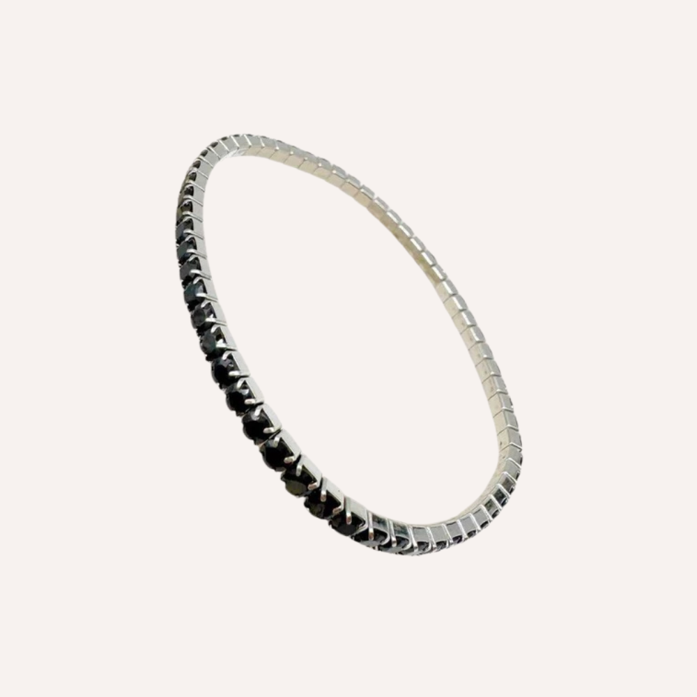 Bracciali tennis con zirconi colorati piccoli – Tennis Luxe