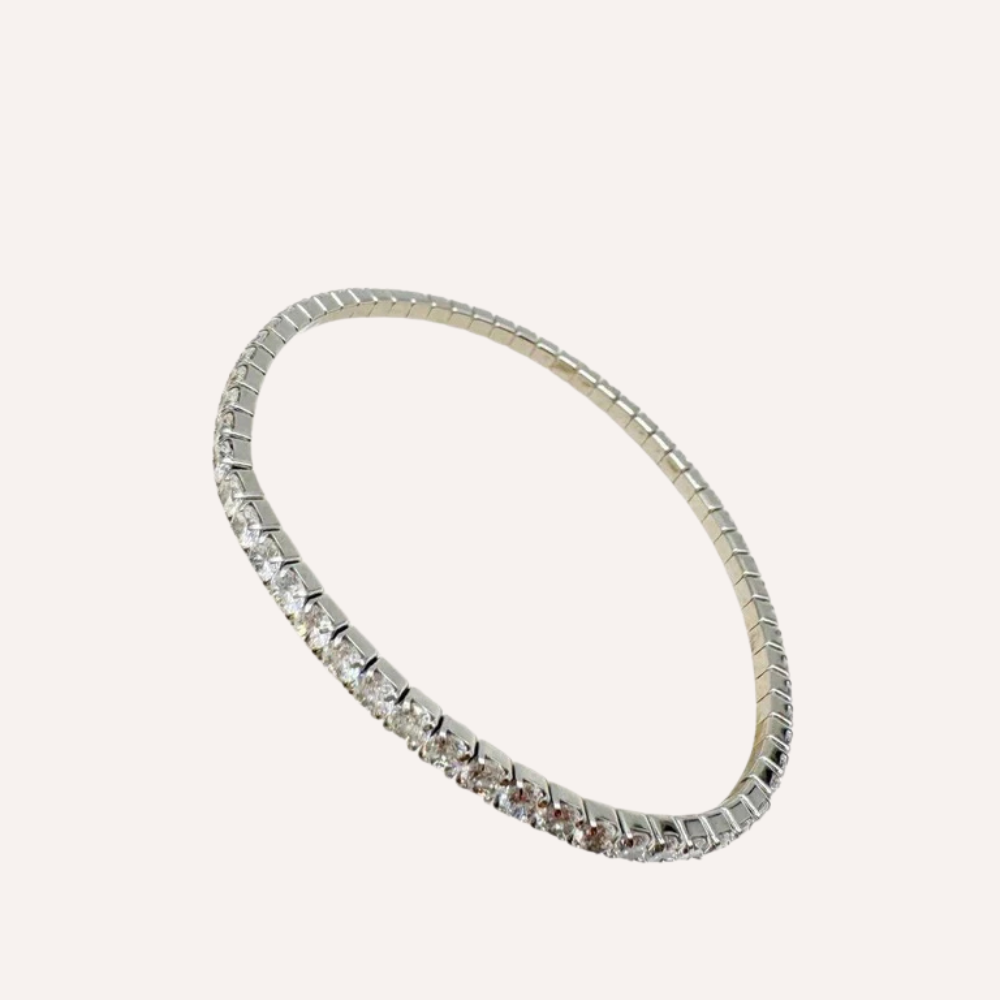 Bracciali tennis con zirconi colorati piccoli – Tennis Luxe