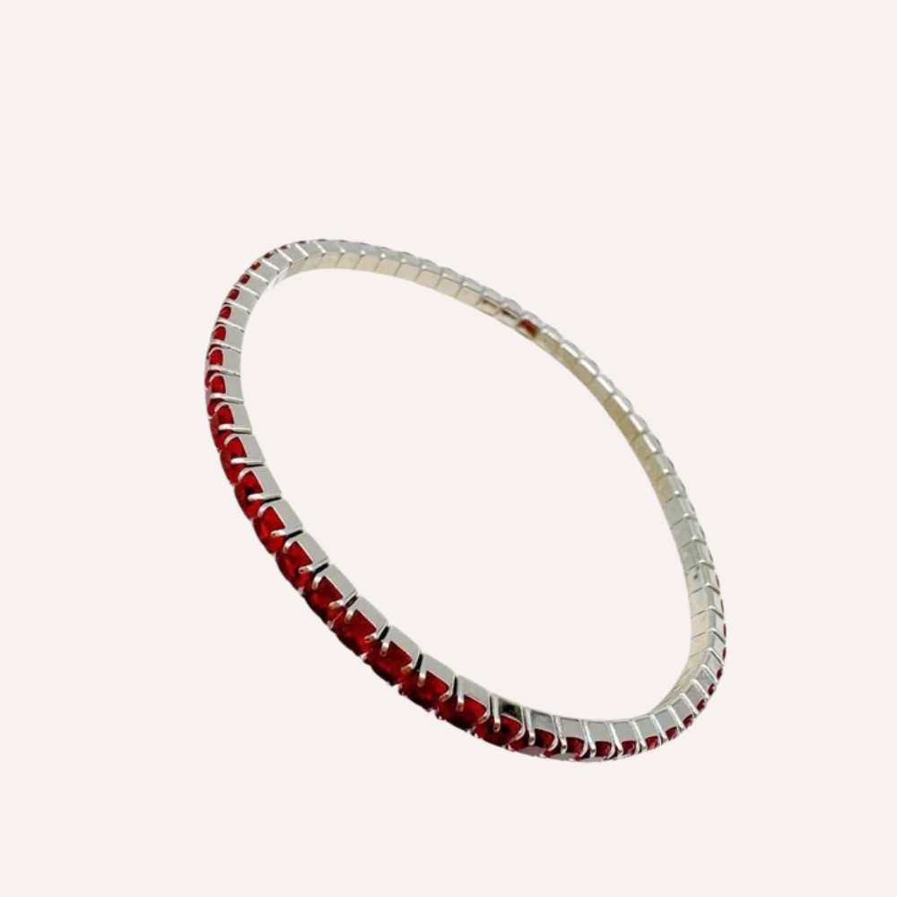 Bracciali tennis con zirconi colorati piccoli – Tennis Luxe