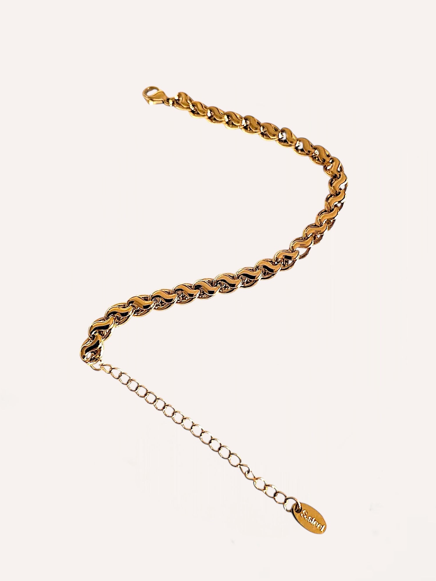 Bracciale a catena dorata – Bracciale Nuvia