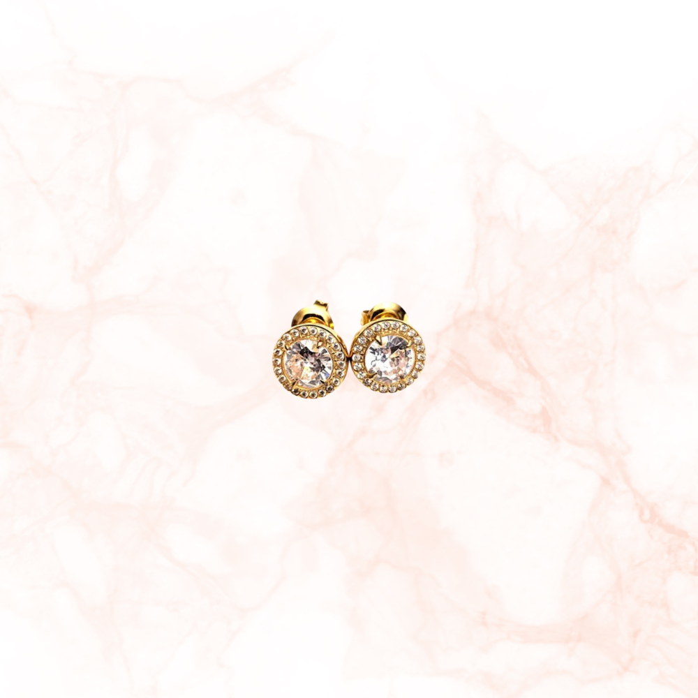 Orecchini punto luce con zirconi – Orecchini Imperiale