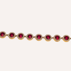 Bracciale tennis con cristalli colorati – Bracciale Tennis Royal