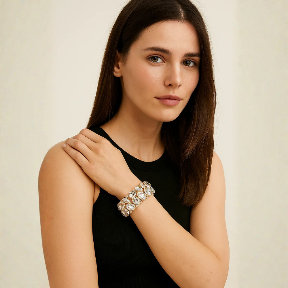 Bracciale con maxi cristalli – Bracciale Crystal Glam
