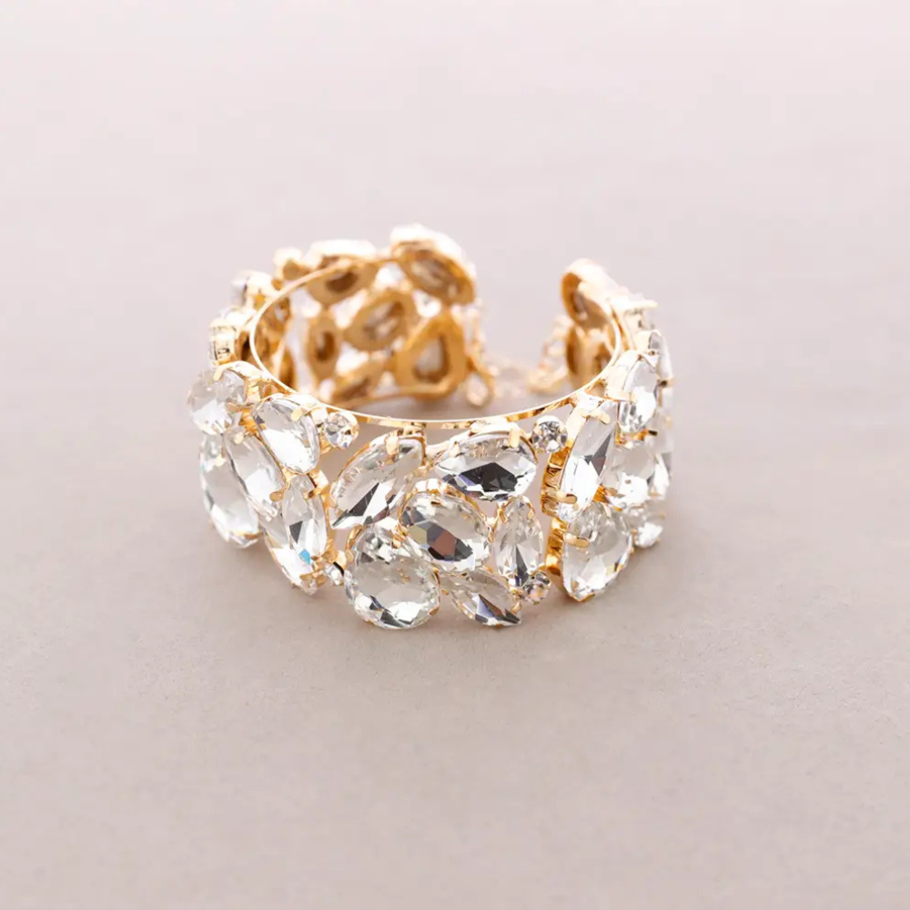 Bracciale con maxi cristalli – Bracciale Crystal Glam