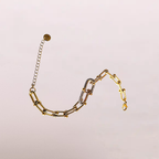 Bracciale a catena con maglia brillante – Bracciale Link Shine
