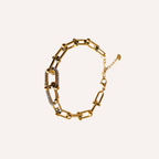 Bracciale a catena con maglia brillante – Bracciale Link Shine
