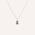 Collana lettera con zirconi – Letter Shine