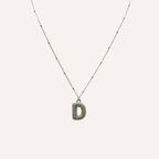 Collana lettera con zirconi – Letter Shine