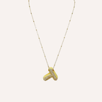 Collana lettera con zirconi – Letter Shine