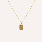 Collana lettera con zirconi – Letter Shine