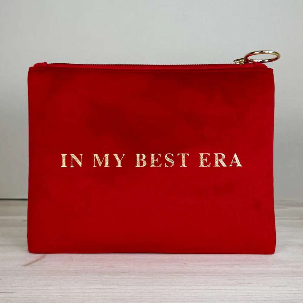 Pochette in velluto – Your Best Era Bag