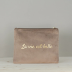 Pochette in velluto – Your Best Era Bag