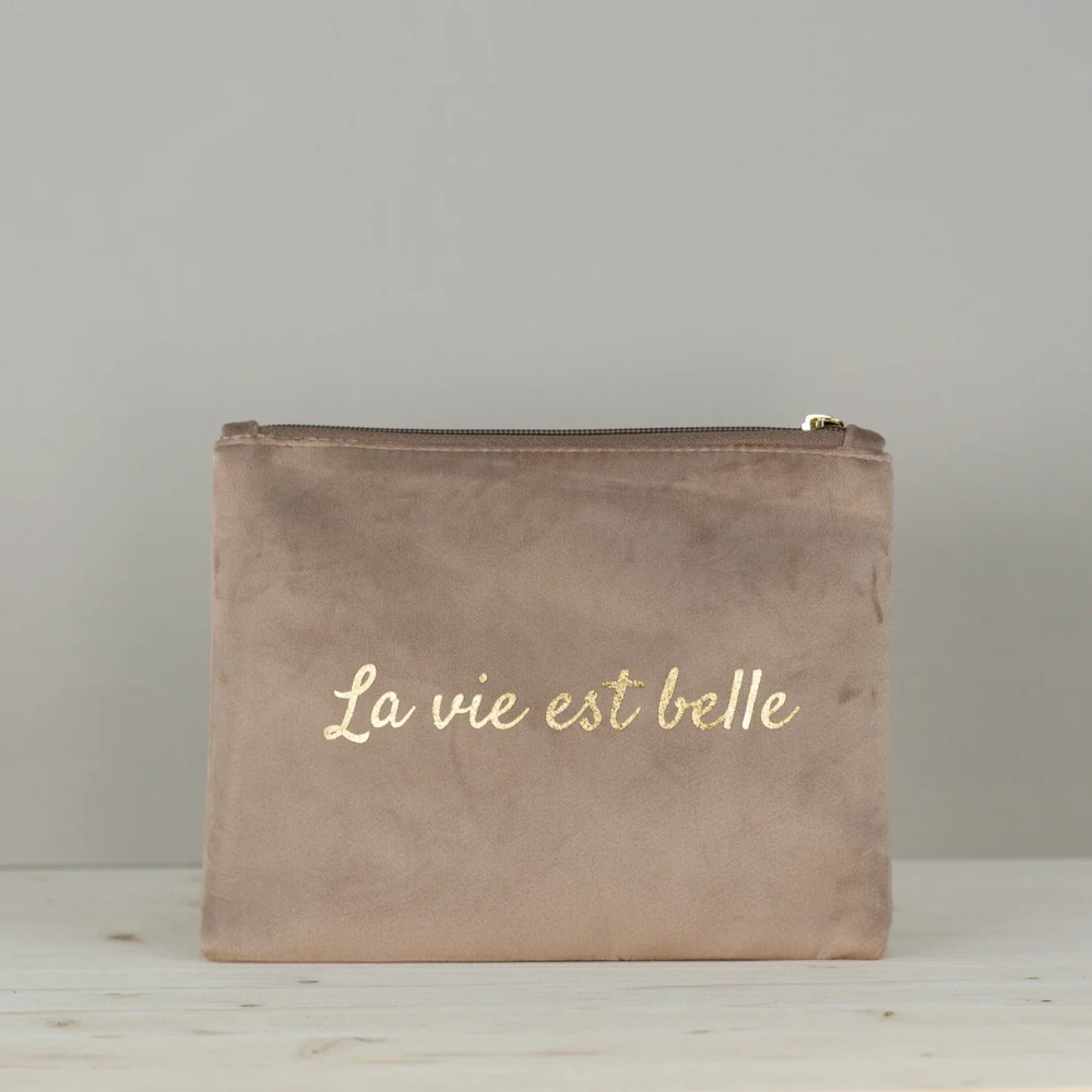 Pochette in velluto – Your Best Era Bag